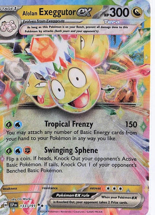 Alolan Exeggutor ex 133/191