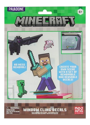 Minecraft - Window Cling Decals