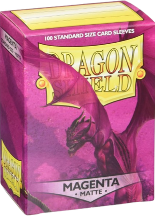 Dragon Shield - Matte Magenta Sleeves (100)