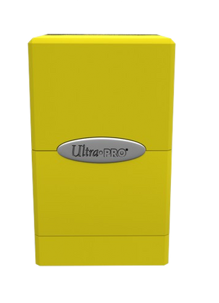 Ultra Pro - Bright Yellow Satin Tower Deck Box