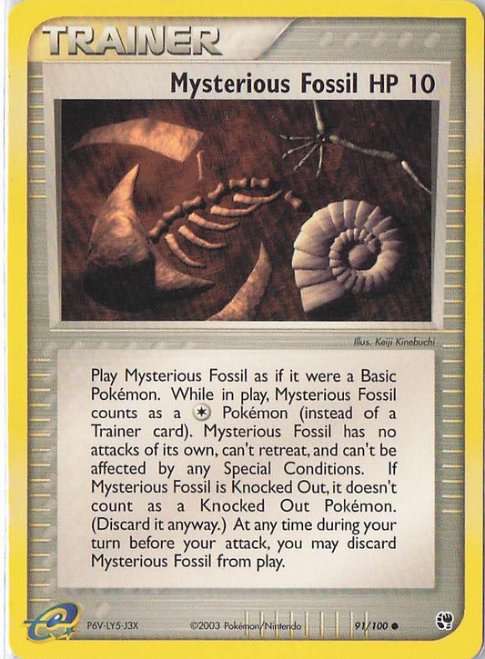 Mysterious Fossil HP 10 91/100