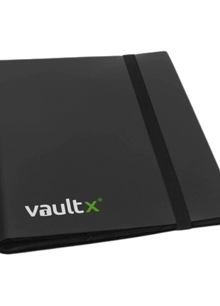Vault X - Black 9 Pocket Strap Binder
