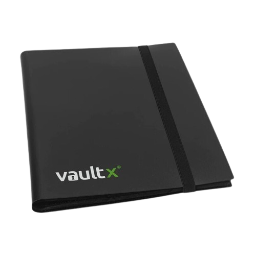 Vault X - Black 9 Pocket Strap Binder