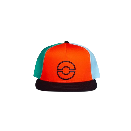 Pokemon - Difuzed Multi Colour Pokeball Snapback Cap