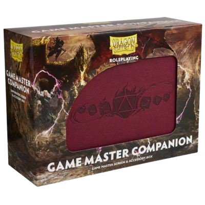 Dragon Shield - Red Roleplaying Game Master Companion Box