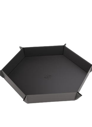 Gamegenic - Black/Grey Hexagonal Magnetic Dice Tray