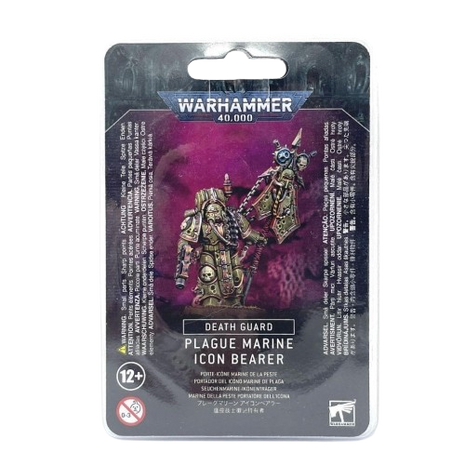 Warhammer 40K - Death Guard: Plague Marine Icon Bearer