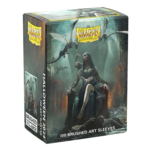 Dragon Shield - Limited Edition Halloween 2024 Brushed Art Sleeves (100)