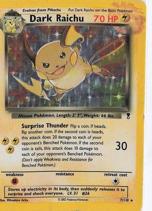Dark Raichu 7/110 (H)(HD)
