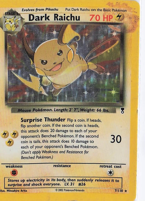 Dark Raichu 7/110 (H)(HD)