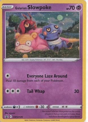 Galarian Slowpoke SWSH126