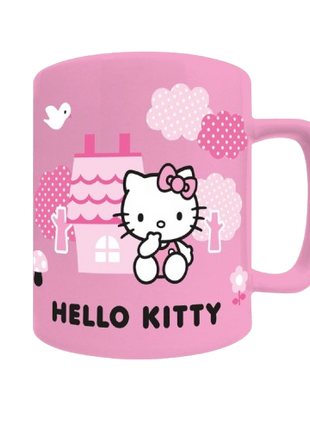 Hello Kitty - Pink Bow Fuzzy Mug