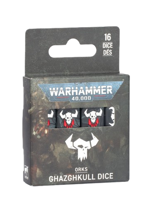 Warhammer 40K - Orks: Ghazghkull Dice