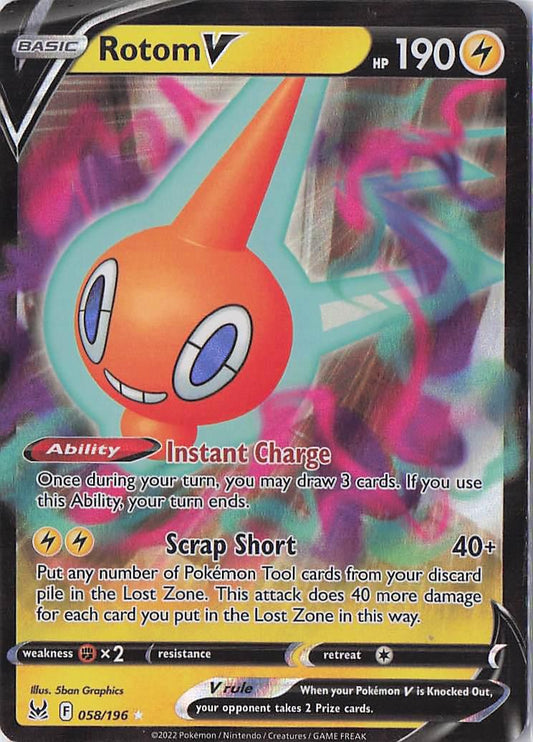 Rotom V 058/196