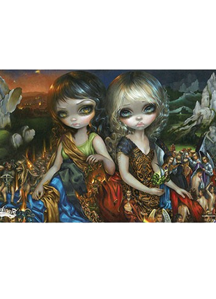 Jasmine Becket-Griffith Art - Sinners Saints Ultra Pro Playmat