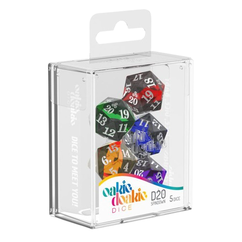 Oakie Doakie Dice - D20 Spindown: Enclave Dice Set