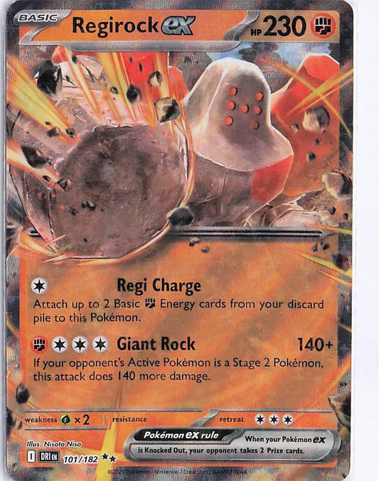 Regirock ex 101/182