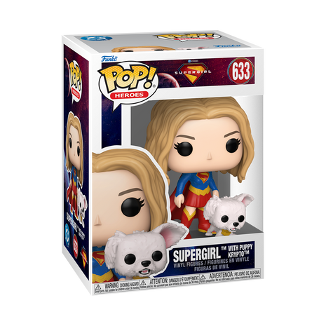 Supergirl (2026) - Supergirl with Puppy Krypto #633 Funko Pop!