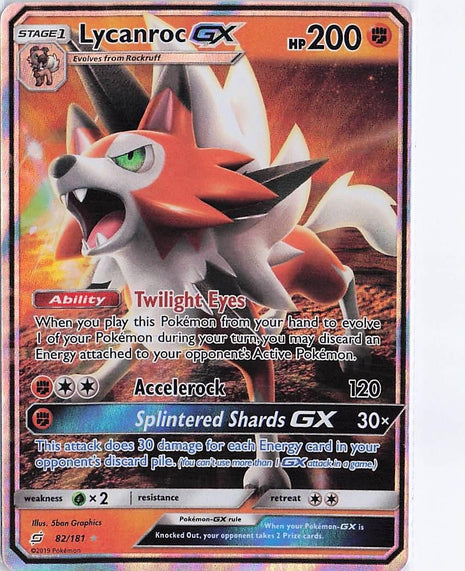 Lycanroc GX 82/181