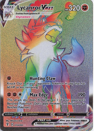 Lycanroc VMAX 213/203