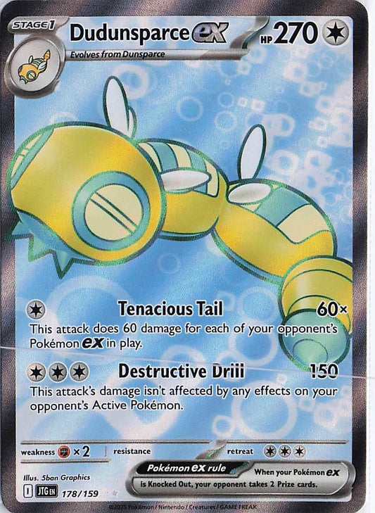 Dudunsparce ex 178/159