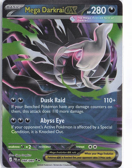 Mega Darkrai ex 048/084
