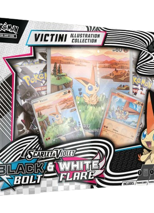 Pokemon - Black Bolt & White Flare Victini Illustration Collection