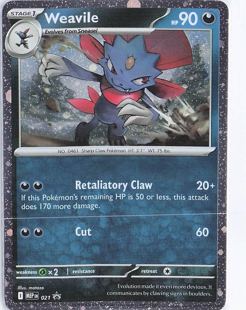 Weavile MEP021