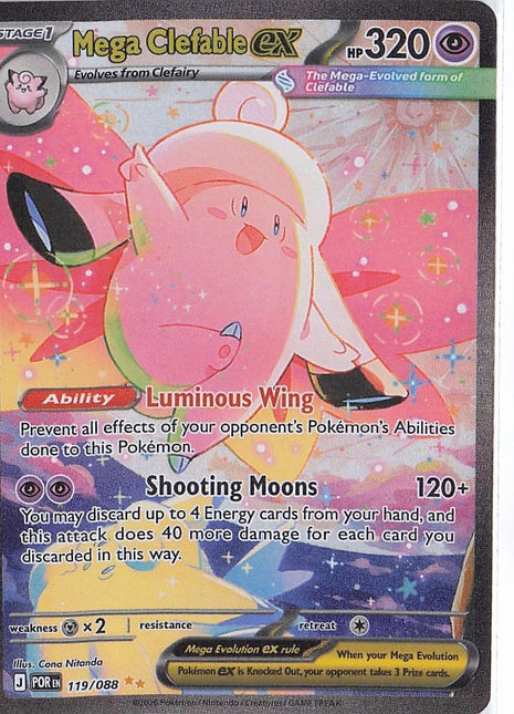 Mega Clefable ex 119/088