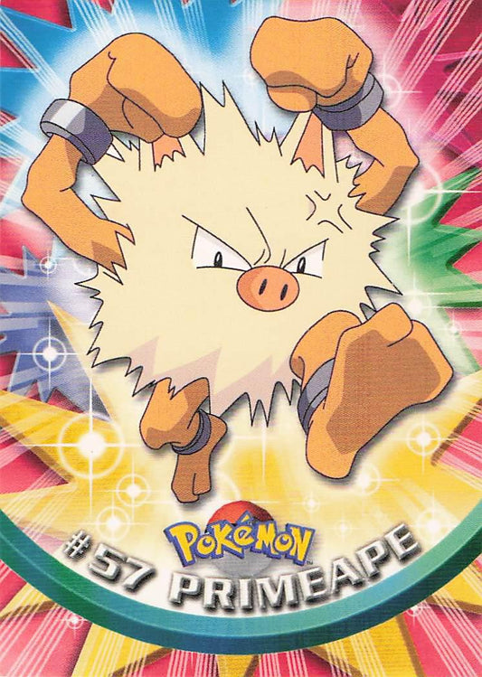 Primeape #57 - Topps