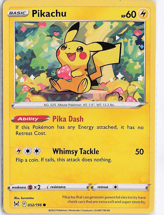 Pikachu 052/196