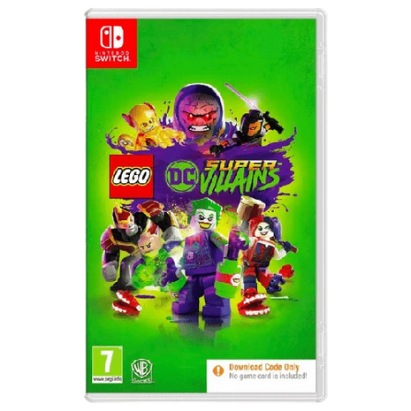 Lego DC Super Villains (Nintendo Switch - Code In Box)