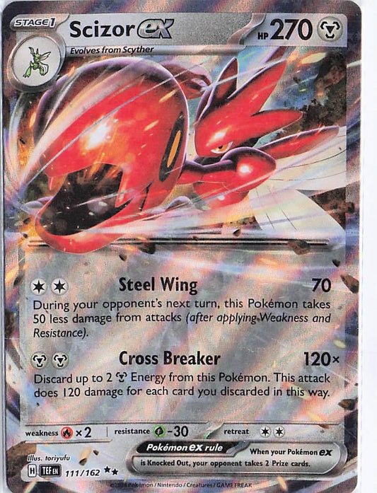 Scizor ex 111/162