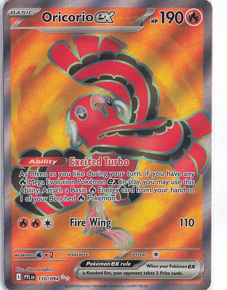 Oricorio ex 110/094