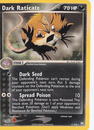 Dark Raticate 17/109