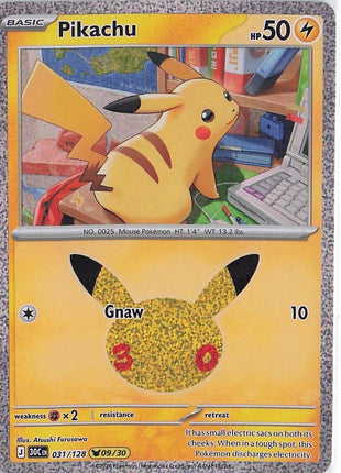 Pikachu 031/128 (H)