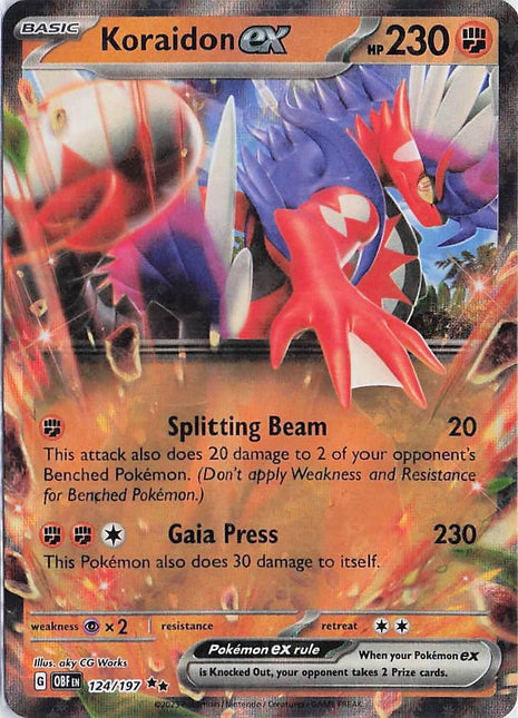 Koraidon ex 124/197