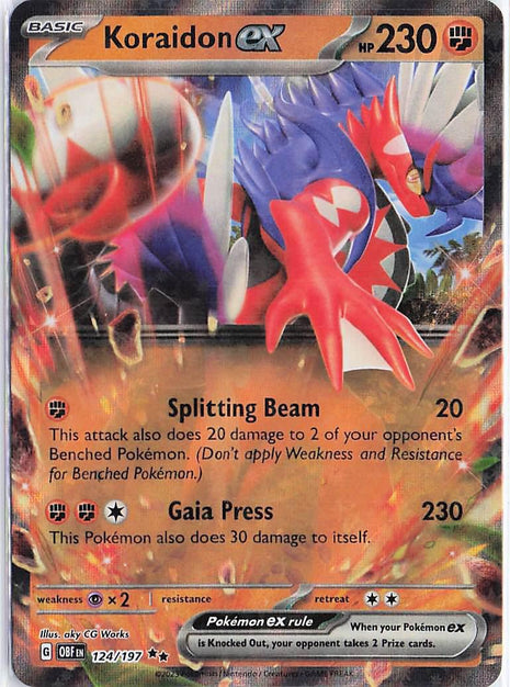 Koraidon ex 124/197