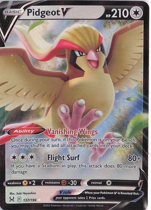 Pidgeot V 137/196