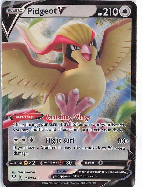 Pidgeot V 137/196