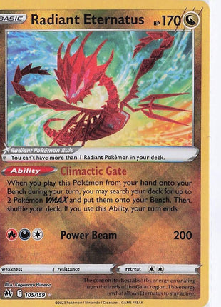 Radiant Eternatus 105/159