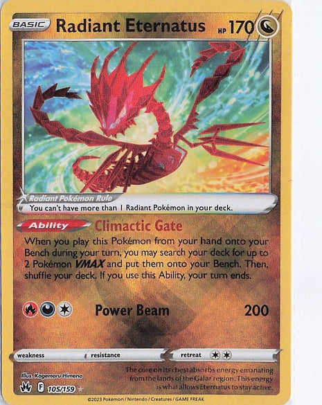 Radiant Eternatus 105/159