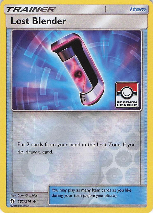 Lost Blender 181/214 (RH) (League Stamped)