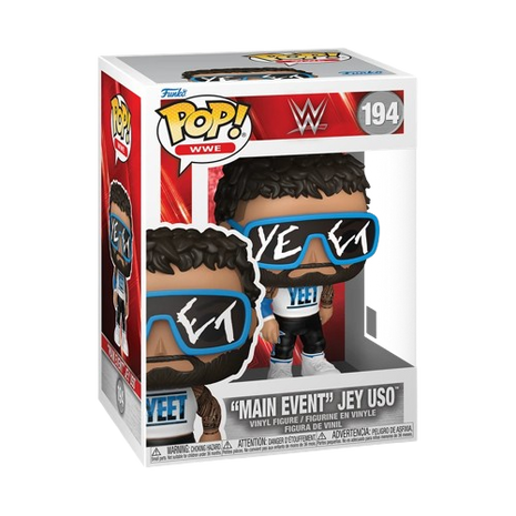 WWE - "Main Event" Jey Uso #194 Funko Pop!