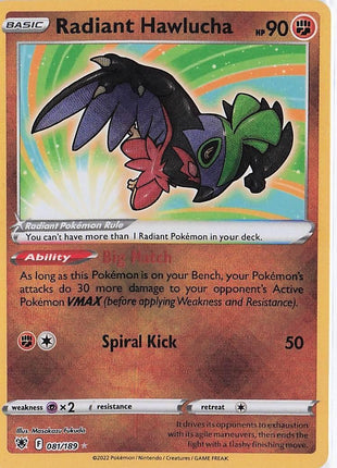 Radiant Hawlucha 081/189