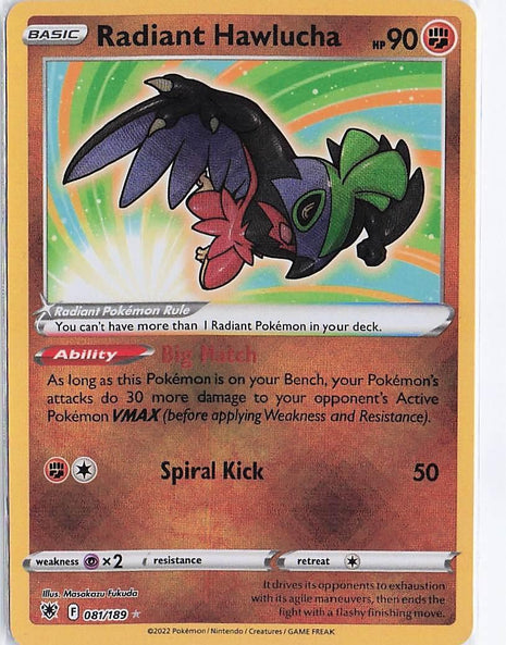 Radiant Hawlucha 081/189