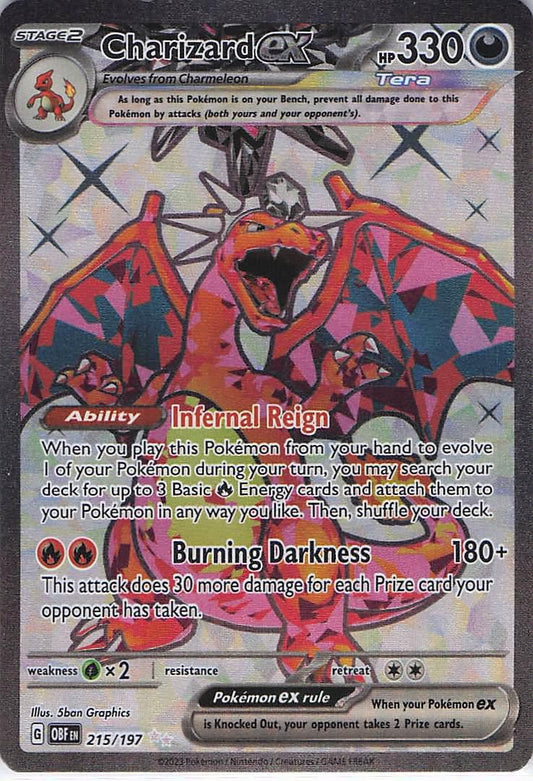 Charizard EX 215/197