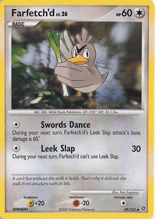 Farfetch’d LV.26 49/132