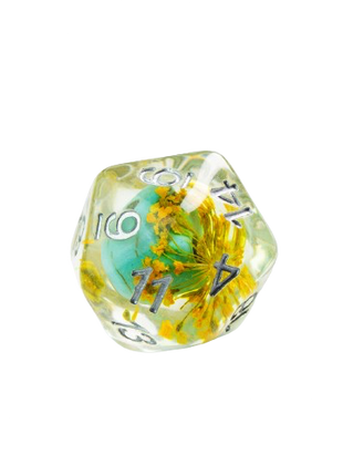 Gamegenic - Embraced Series: Green Skull RPG Dice Set