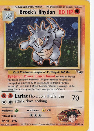 Brock’s Rhydon 2/132 (H)